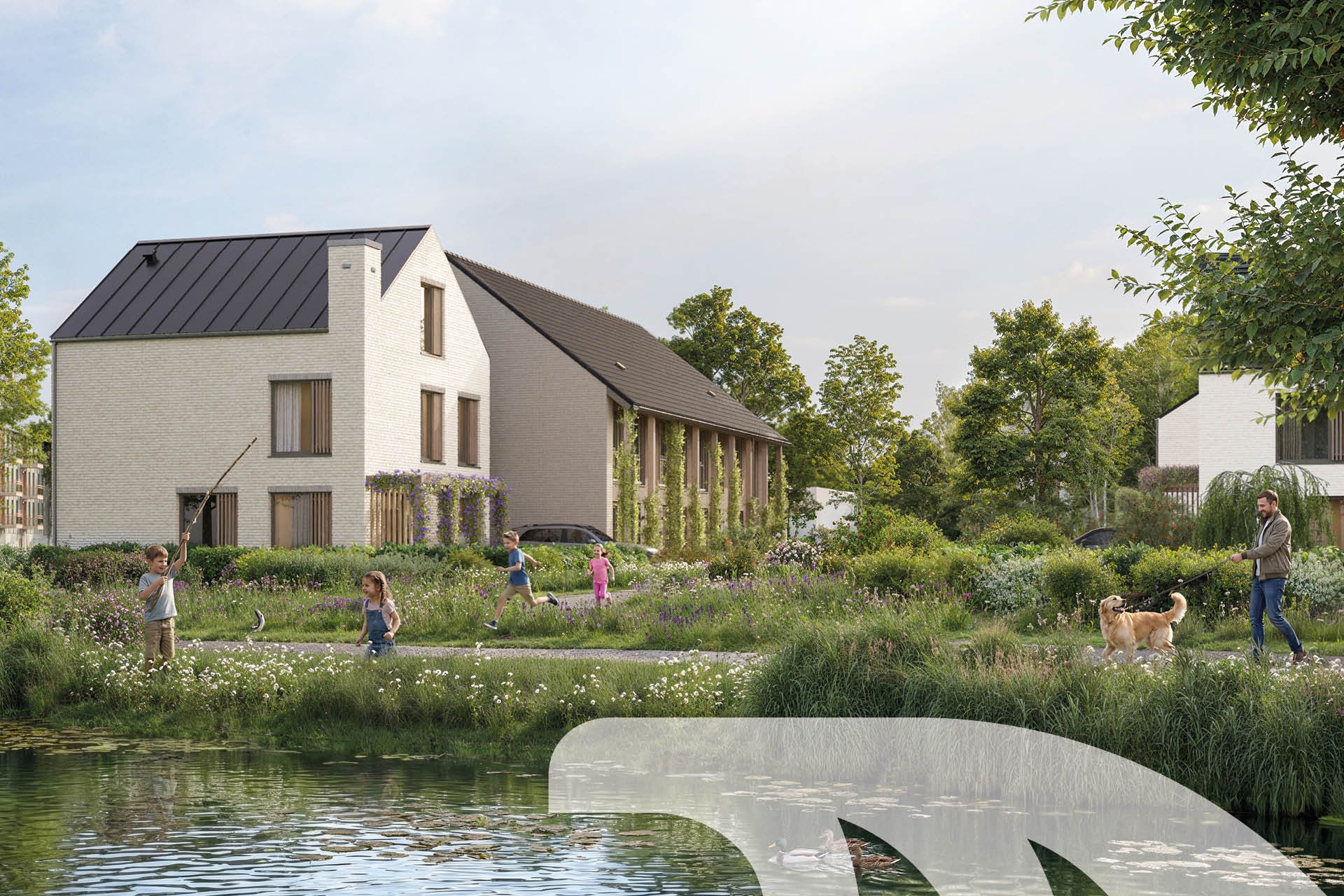 rijwoningen Geestwater